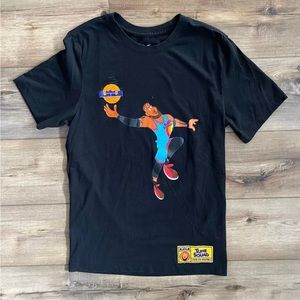 Nike Dri-Fit Tune Squad Space Jam Lebron James T-Shirt Mens S Black